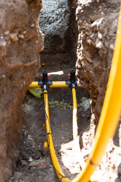 Propane Piping in Pearland